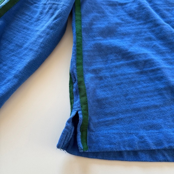 Loft-Blue-Cobalt-Green-Stripe-Sporty-Collegiate-100% Cotton-Boatneck-Women’s-S - Picture 6 of 9